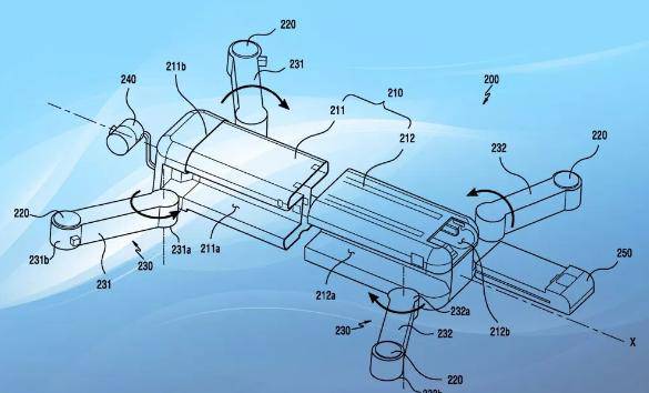 三星又曝無人機專利,為手機服務?