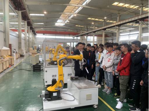 配天機器人安徽工廠又熱鬧了一番