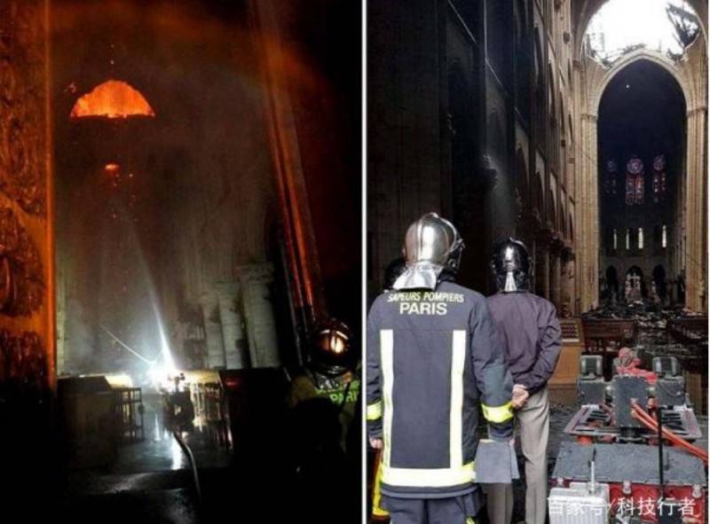 機器人在巴黎圣母院大火中做了些什么