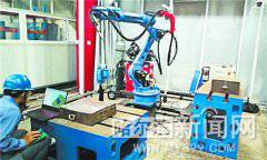 智能機器人焊出哈爾濱制造新高度