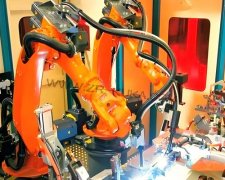 庫卡弧焊機器人焊接混合氣體節氣裝置